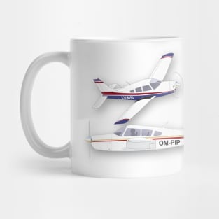 Piper PA28R Arrow Mug